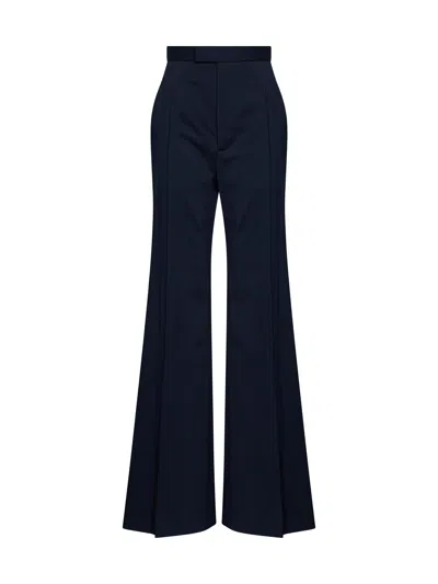 Vivienne Westwood Virgin Wool Trousers In Blue