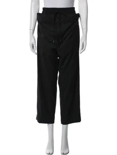 Pre-owned Vivienne Westwood Virgin Wool Wide Leg Pants In Black