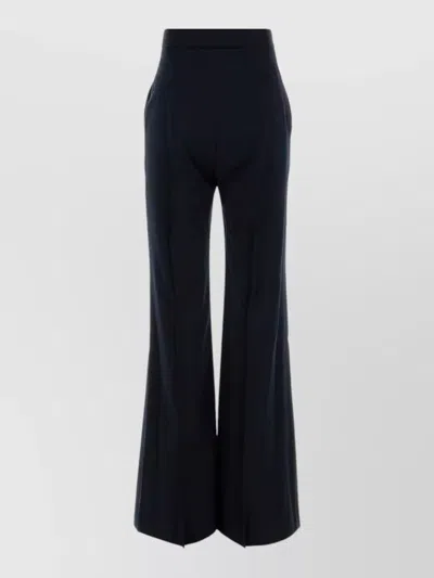Vivienne Westwood Virgin Wool Wide-leg Flared Trousers In Blue