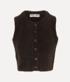 Vivienne Westwood Vivienne Cardigan Andreas Kronthaler For  Polyamide / Alpaca / Elastane Brown L/xl In Brown
