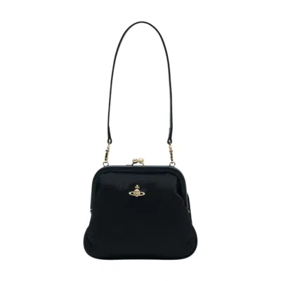 Vivienne Westwood Vivienne Clutch In Black