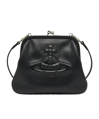 Vivienne Westwood Vivienne's Clutch Bag In Black