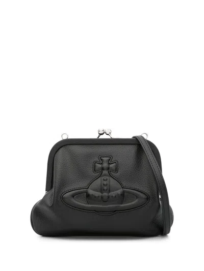 Vivienne Westwood Vivienne's Clutch Bag In Black