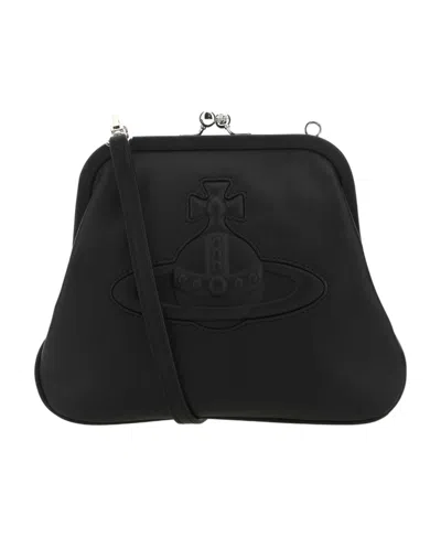 Vivienne Westwood Vivienne's Clutch Bag In Black