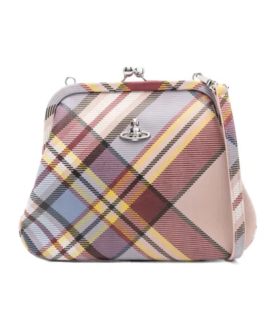 Vivienne Westwood Vivienne Clutch Bag In Nude