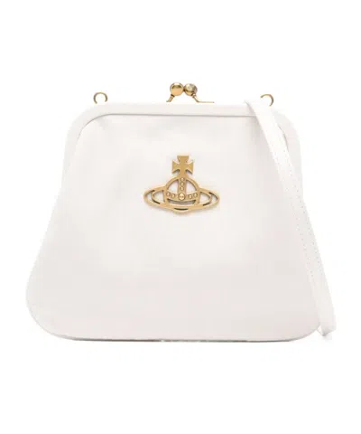 Vivienne Westwood Vivienne's Clutch Bag In White