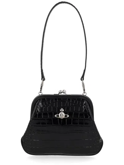 Vivienne Westwood Viviennes Clutch Bag In Black