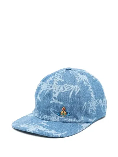 VIVIENNE WESTWOOD VW GRID BASEBALL CAP