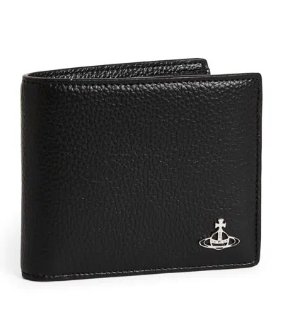 Vivienne Westwood Vw Slg Billfold Orb In Black