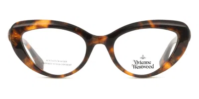Vivienne Westwood Vw1058 Women's Glasses, Tortoiseshell, Size 53 In Brown