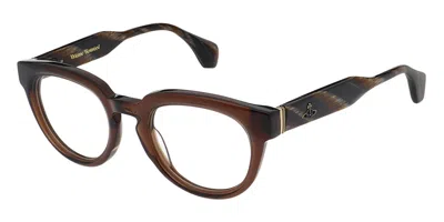 Vivienne Westwood Vw1059 Women's Glasses, Brown, Size 50