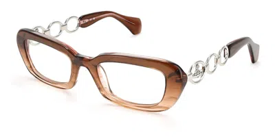 Vivienne Westwood Vw1060 Women's Glasses, Pink, Size 51 In Brown