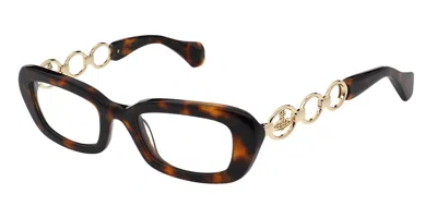 Vivienne Westwood Vw1060 Women's Glasses, Tortoiseshell, Size 51 In Brown
