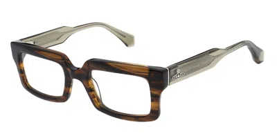 Vivienne Westwood Vw1063 Men's Glasses, Brown, Size 51