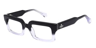 Vivienne Westwood Vw1063 Men's Glasses, Clear, Size 51 In Black