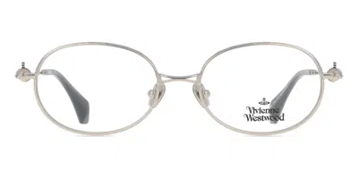Vivienne Westwood Vw3020 Women's Glasses, Silver, Size 54 In Metallic