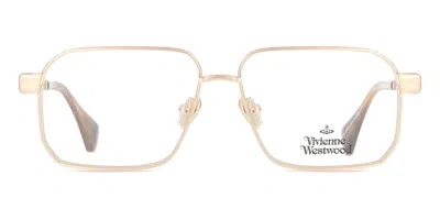 Vivienne Westwood Vw3021 Men's Glasses, Gold, Size 55