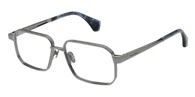 Vivienne Westwood Vw3021 Men's Glasses, Gunmetal, Size 55 In Metallic