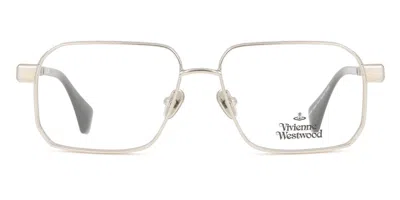 Vivienne Westwood Vw3021 Men's Glasses, Silver, Size 55 In Metallic
