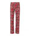 Vivienne Westwood Low-rise Straight Leg Denim In Multicolor