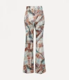 Vivienne Westwood W Ray Trousers Wool Multi Tartan Pattern 46 Women In Multi-tartan