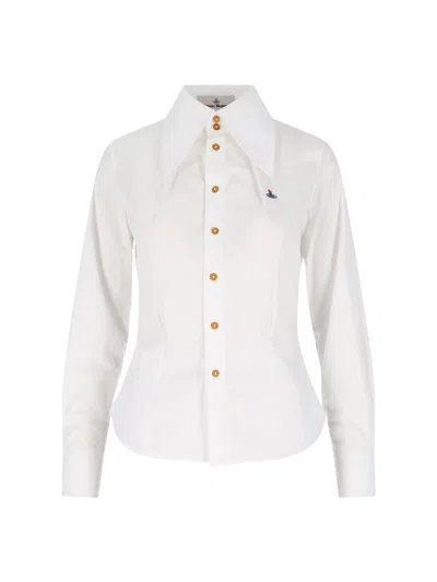Vivienne Westwood W Violin Shirt In White