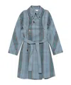 Vivienne Westwood Waist Belted Checked Coat