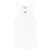 Vivienne Westwood Sleeveless Top Ribbed Texture In White