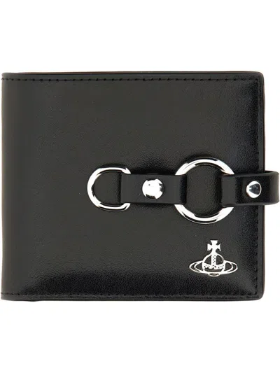 VIVIENNE WESTWOOD VIVIENNE WESTWOOD WALLET "MAN. BONDAGE" BILLFOLD