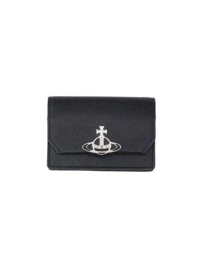 Vivienne Westwood Wallet "orb" In Black