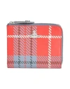 Vivienne Westwood Wallet Red Size - Leather In Red