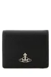 Vivienne Westwood Black Synthetic Leather Wallet