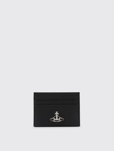 VIVIENNE WESTWOOD WALLET VIVIENNE WESTWOOD WOMAN COLOR BLACK,H11990002