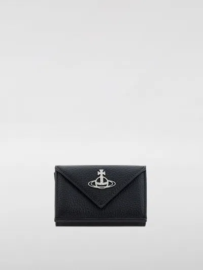 Vivienne Westwood Wallet  Woman Colour Black In 黑色