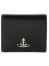 Vivienne Westwood Women Card Holder With Logo In Black