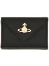 Vivienne Westwood Women Envelope Billfold With Pocket In Black