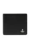 Vivienne Westwood Man Billfold Wallet In Black