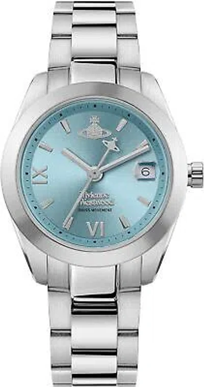 Pre-owned Vivienne Westwood Watch Fenchurch Vv292tqsl Ladies Silver