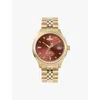 Vivienne Westwood Watches Gold Vv311rbgd Little Camberwell Stainless-steel Quartz Watch In Gold