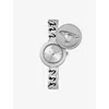 Vivienne Westwood Watches Orb Button Stainless-steel Watch Silver In Silver