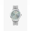 Vivienne Westwood Watches Silver Vv311lblsl Little Camberwell Stainless-steel Quartz Watch In Silver