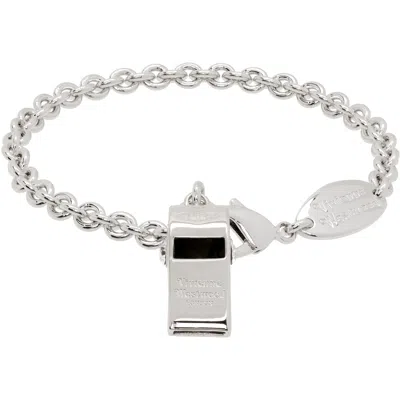 Vivienne Westwood Whistle Bracelet In Metallic