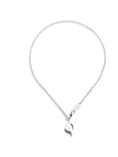 Vivienne Westwood Whistle-pendant Necklace In Silver