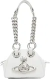 Vivienne Westwood White Archive Orb Chain Handbag