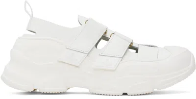 Vivienne Westwood White Catch Stomper Sneakers In A401 White