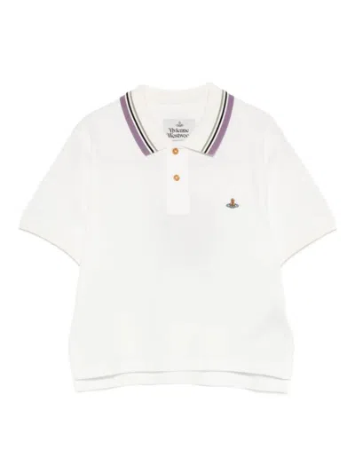 Vivienne Westwood White Classic Polo