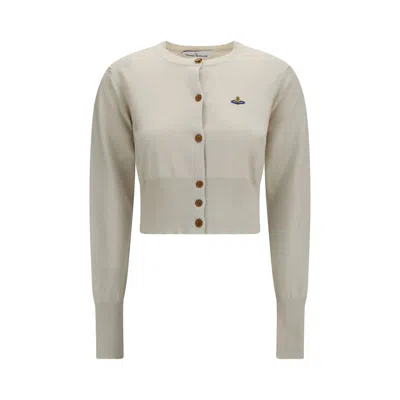 Vivienne Westwood White Cotton Cardigan