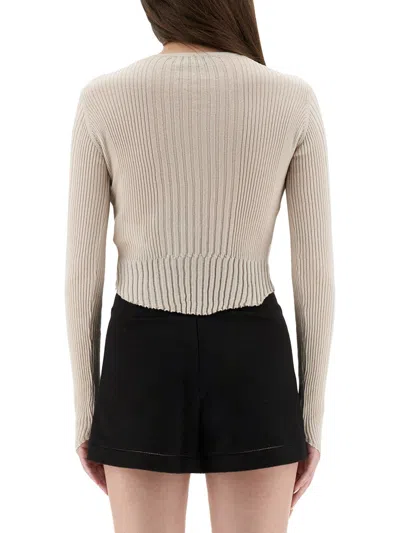 Vivienne Westwood White Cotton Cashmere Tops