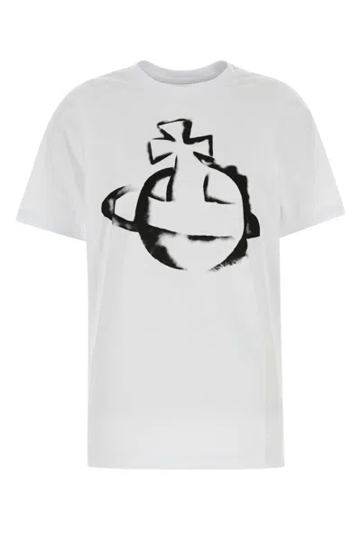 Vivienne Westwood White Cotton Oversize T-shirt