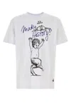 Vivienne Westwood Cotton Crew Neck T-shirt With Graphic Print In White
